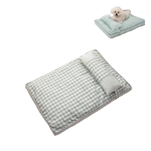 KEDAOLA Hundebett, waschbar, große Kistenunterlage, wendbar, mit abnehmbarem Kissen, Haustierbett mit rutschfester Unterseite, weiche Hundehütte für kleine, mittelgroße Hunde und Katzen (Hellgrün, 100 KEDAOLA Hundebett, waschbar, große Kistenunterlage, wendbar, mit abnehmbarem Kissen, Haustierbett mit rutschfester Unterseite, weiche Hundehütte für kleine, mittelgroße Hunde und Katzen (Hellgrün, 100 von KEDAOLA
