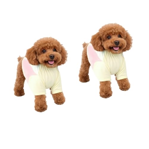 Kühlweste für Hunde, leicht, atmungsaktiv, kühlend, cooles T-Shirt für mittelgroße und kleine Hunde, Spaziergänge im Freien, Größe XL, 2 Stück Kühlweste für Hunde, leicht, atmungsaktiv, kühlend, cooles T-Shirt für mittelgroße und kleine Hunde, Spaziergänge im Freien, Größe XL, 2 Stück von KEDAOLA