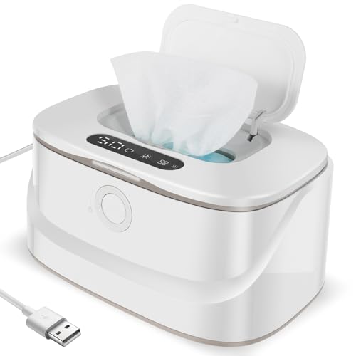 Baby-Feuchttücherwärmer 3 Heizstufen Wischtücherwärmer Baby mit Nachtlicht Größere Kapazität Baby Feuchttücher Box Wärmer für Zuhause Büro Reisen im Freien Baby-Feuchttücherwärmer 3 Heizstufen Wischtücherwärmer Baby mit Nachtlicht Größere Kapazität Baby Feuchttücher Box Wärmer für Zuhause Büro Reisen im Freien von KEGAJEGA