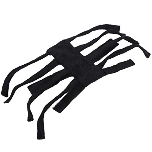 KENANLAN Haustierspinnenkostüm, Halloween -Party -Cosplay -Kleidung für Kleine Hunde mit Spinnenhundkostüm für Cosplay -Partyzubehör Geeignet (SDZ23 Spinnenset S) von KENANLAN