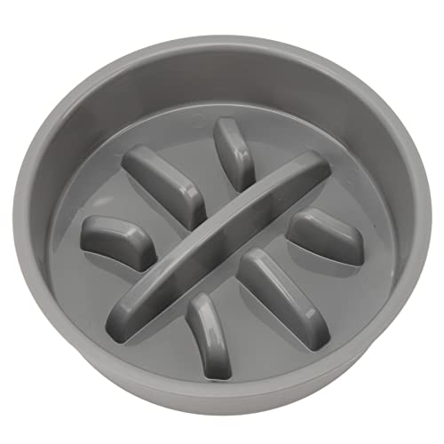 KENANLAN Langsame Feeder Dog Bowl, Verhindern Sie Erstickungsversorgung Verbessert die Verdauung mit Dauerhaftem Material, Tierzubehör Zur Einstellung der Nahrungsaufnahme von KENANLAN