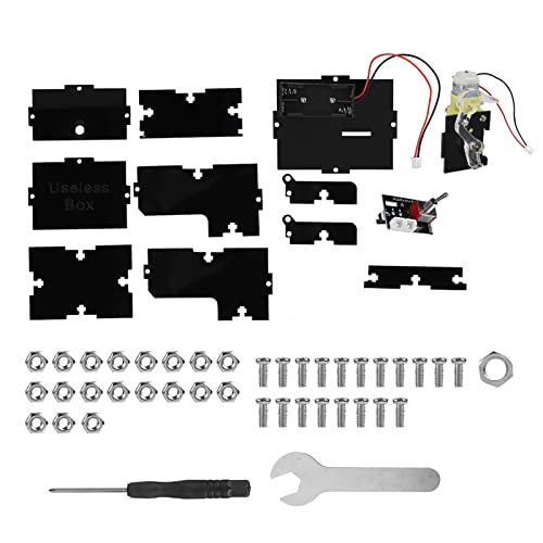 KENANLAN Useless Box DIY Kit,Useless Hrlorkc Useless Box,Lustiges DIY Nutzloses Box Spielzeug Set,Lustiges Spielzeug Einzigartige Useless Box DIY Parts Kit Automatische Box Leave Alone KENANLAN Useless Box DIY Kit,Useless Hrlorkc Useless Box,Lustiges DIY Nutzloses Box Spielzeug Set,Lustiges Spielzeug Einzigartige Useless Box DIY Parts Kit Automatische Box Leave Alone von KENANLAN