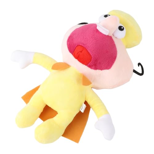 KENANLAN Weicher Turmplüschspielzeug, Kompakter Stressball, Süßes Dekor für, Erwachsene mit Beruhigender, Heller Farbe, Weich Gefüllte Pizza -Figur von KENANLAN