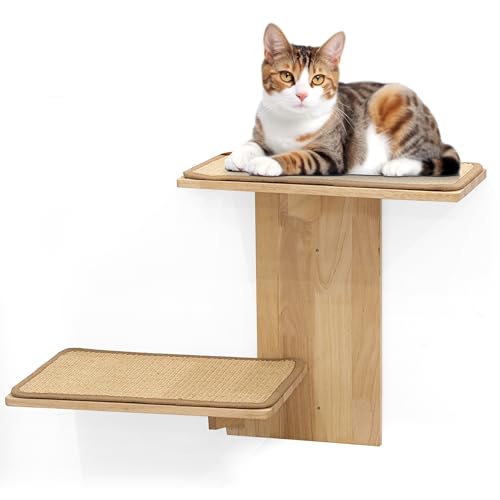 Katzenwandregale - Stabile Katzenregale für Wand Große Katzen Set, Premium Katzenwandmöbel für große Katzen, Baumförmige Wandstange mit Sisalmatte zum Klettern, Spielen und Faulenzen Katzenwandregale - Stabile Katzenregale für Wand Große Katzen Set, Premium Katzenwandmöbel für große Katzen, Baumförmige Wandstange mit Sisalmatte zum Klettern, Spielen und Faulenzen von KENHANDCRAFTVN