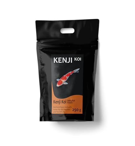 KENJI KOI Baby Koi Food 1 250g 0,5-0,8 mm Koifutter Aufzuchtfutter Babykoifutter | Profi-Aufzuchtfutter ab den ersten Tagen | Koizucht - Koiaufzucht KENJI KOI Baby Koi Food 1 250g 0,5-0,8 mm Koifutter Aufzuchtfutter Babykoifutter | Profi-Aufzuchtfutter ab den ersten Tagen | Koizucht - Koiaufzucht von KENJI KOI
