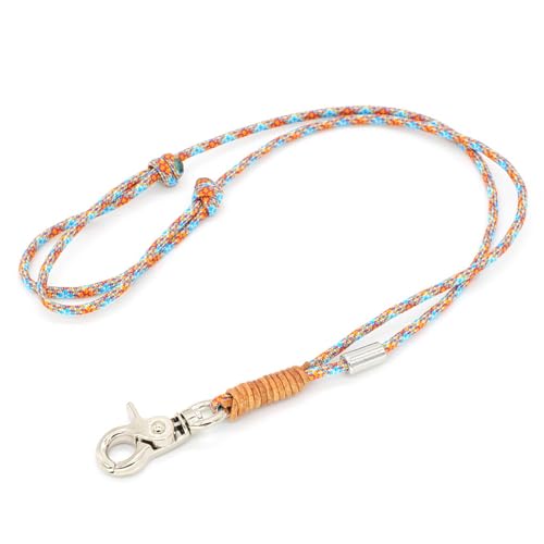 KENSONS for dogs PFEIFENBAND | Poseidon | verstellbar | Umhängeband mit kleinem Karabiner für Hundepfeife oder Schlüssel | Schlüsselband | Keychain | handgefertigt von KENSONS for dogs