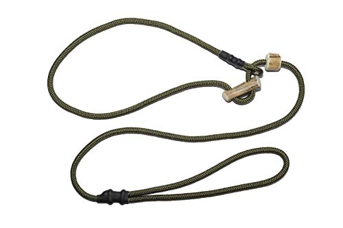 Retrieverleine Sporty | robuste Hundeleine aus Tau mit integrierter Halsung | Ø6mm | Horn-Zugstopp Retrieverleine Sporty | robuste Hundeleine aus Tau mit integrierter Halsung | Ø6mm | Horn-Zugstopp von KENSONS for dogs