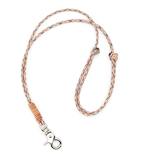 KENSONS for dogs PFEIFENBAND | Schottisch Beige | verstellbar | Umhängeband mit kleinem Karabiner für Hundepfeife oder Schlüssel | Schlüsselband | Keychain | Diverse Designs | handgefertigt von KENSONS for dogs