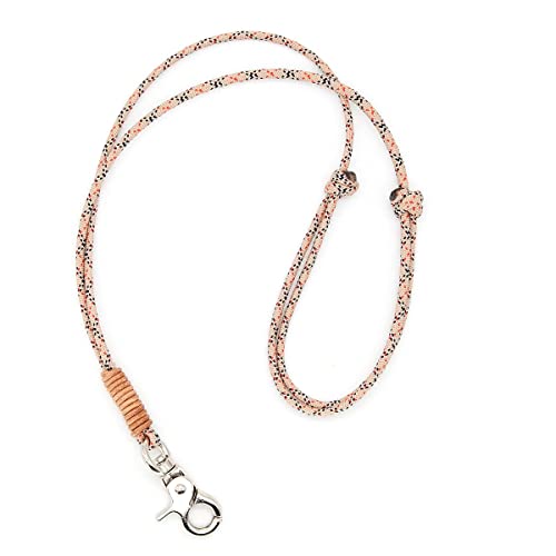 KENSONS for dogs PFEIFENBAND | Schottisch Beige | verstellbar | Umhängeband mit kleinem Karabiner für Hundepfeife oder Schlüssel | Schlüsselband | Keychain | Diverse Designs | handgefertigt von KENSONS for dogs