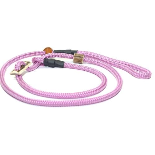 Retrieverleine 8 mm | Rose Garden | Moxon-Leine mit hochwertigem Horn-Zugstopp | robuste, wetterfeste Hundeleine aus Tau mit integrierter Halsung - 180 cm Retrieverleine 8 mm | Rose Garden | Moxon-Leine mit hochwertigem Horn-Zugstopp | robuste, wetterfeste Hundeleine aus Tau mit integrierter Halsung - 180 cm von KENSONS for dogs