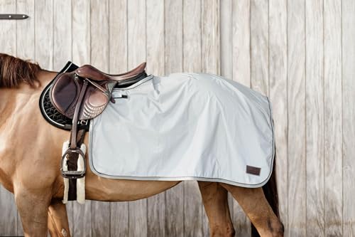 Kentucky - Reflektierende Ausreitdecke - Silber - Quadratisch - Größe: L von KENTUCKY HORSEWEAR