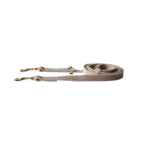 Kentucky Dogwear - Hundeleine - Samt Beige - 200cm Kentucky Dogwear - Hundeleine - Samt Beige - 200cm von Kentucky