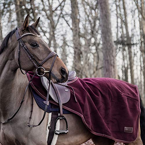 Kentucky Horsewear Heavy Fleece Ausreitdecke, Größe:L, Farbe Kentucky Horsewear:Bordeaux von Kentucky