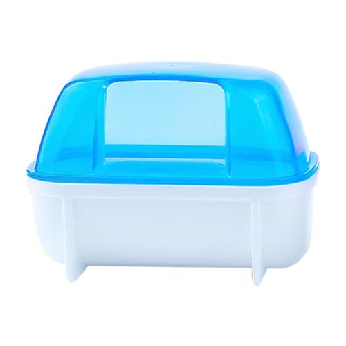 KERALI Hamster-Sandbadbehälter, abnehmbarer Hamster-Sandkasten, waschbar, Hamsterbad, Hamstertoilette, stabile Hamster-Badewanne, Toilette für Zwerghamster, Maus, Chinchilla, Rennmäuse KERALI Hamster-Sandbadbehälter, abnehmbarer Hamster-Sandkasten, waschbar, Hamsterbad, Hamstertoilette, stabile Hamster-Badewanne, Toilette für Zwerghamster, Maus, Chinchilla, Rennmäuse von KERALI