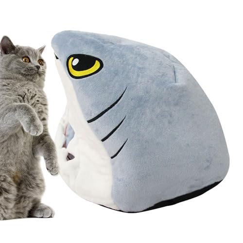 KERALI Katzenhaus für den Innenbereich, Winterkatzenhöhlenbett - Nest Pet House Plüschbett,Haustierschlafhilfe mit Rutschfester Unterseite für Kaninchen, Hunde, Katzen und andere Kleintiere KERALI Katzenhaus für den Innenbereich, Winterkatzenhöhlenbett - Nest Pet House Plüschbett,Haustierschlafhilfe mit Rutschfester Unterseite für Kaninchen, Hunde, Katzen und andere Kleintiere von KERALI
