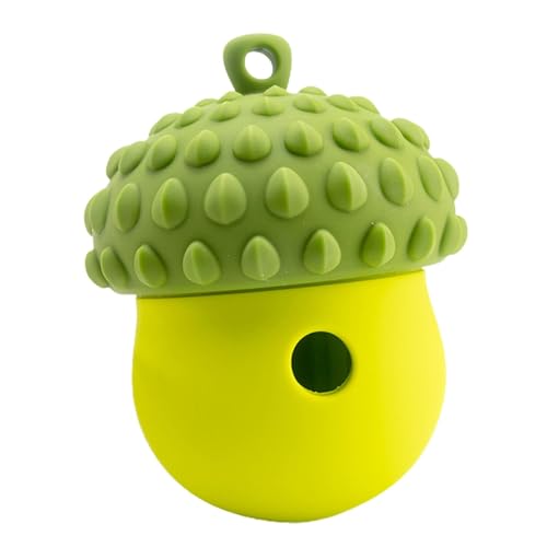 KERALI Leckerli-Spender Hundespielzeug, Eichelform Silikon Hund Leckerli Spender Spielzeug, Reißfestes Design Hund Leckerli Spielzeug, Hund Leckerli Spielzeug für Langeweile, Leicht zu Reinigen KERALI Leckerli-Spender Hundespielzeug, Eichelform Silikon Hund Leckerli Spender Spielzeug, Reißfestes Design Hund Leckerli Spielzeug, Hund Leckerli Spielzeug für Langeweile, Leicht zu Reinigen von KERALI