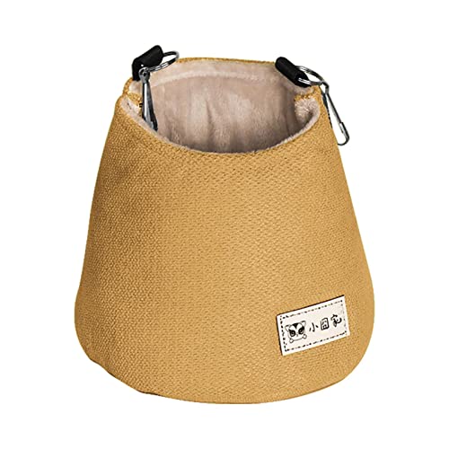 KERALI Sugar Glider-Beutel, weiches Stoff-Eichhörnchen-Baumwollnest, warmes Schlafbett für Zucker, Pet Glider-Kleintierkäfig-Schlafsack, Abnehmbarer Kleintierkäfig-Schlafsack für Reisen und Outdoor KERALI Sugar Glider-Beutel, weiches Stoff-Eichhörnchen-Baumwollnest, warmes Schlafbett für Zucker, Pet Glider-Kleintierkäfig-Schlafsack, Abnehmbarer Kleintierkäfig-Schlafsack für Reisen und Outdoor von KERALI