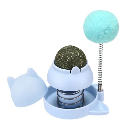 Katzenminze-Ball-Spielzeug – Katzenminze-Spinnball | Selbstklebender Wand-Katzenminzenroller Zum Lecken Von Katzen Mit Plüschballspielzeug | Beruhigendes Katzenspielzeug | Interaktives Spielzeug Katzenminze-Ball-Spielzeug – Katzenminze-Spinnball | Selbstklebender Wand-Katzenminzenroller Zum Lecken Von Katzen Mit Plüschballspielzeug | Beruhigendes Katzenspielzeug | Interaktives Spielzeug von KERALI