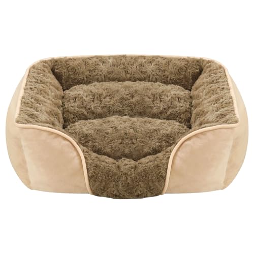 Orthopädisches Hundebett, Rechteckiges Waschbares Hundebett, Abnehmbares Haustierbett, Weiches Sofa Mit Rutschfester Unterseite, Weiches, Beruhigendes Welpenbett Zum Schlafen, Hundebett Für Große, it von KERALI
