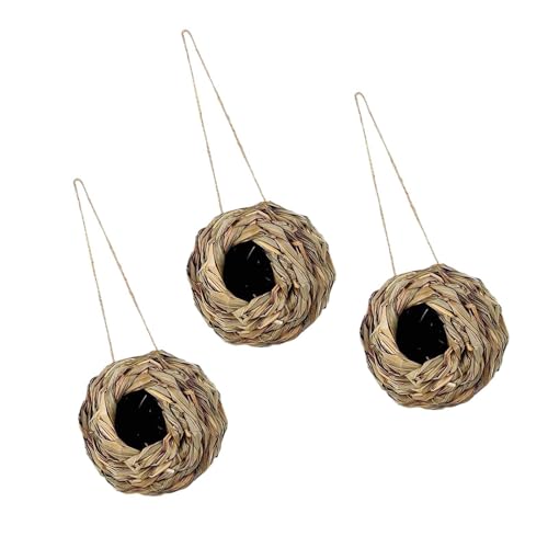 KESOTO 3X Hanging Hummingbird Houses Habitat Handgewebte Vogelhäuser für Bäume Hof KESOTO 3X Hanging Hummingbird Houses Habitat Handgewebte Vogelhäuser für Bäume Hof von KESOTO