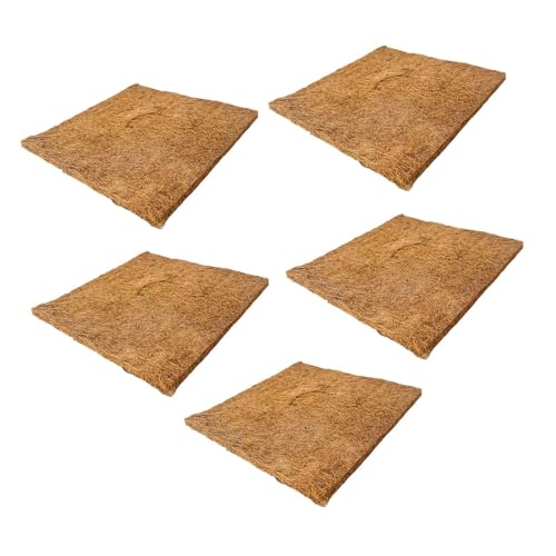 KESOTO 5 Stück Hühnernestunterlagen für Nistkästen, Wiederverwendbare Matten für Legehennen, 30x30x1.2cm KESOTO 5 Stück Hühnernestunterlagen für Nistkästen, Wiederverwendbare Matten für Legehennen, 30x30x1.2cm von KESOTO