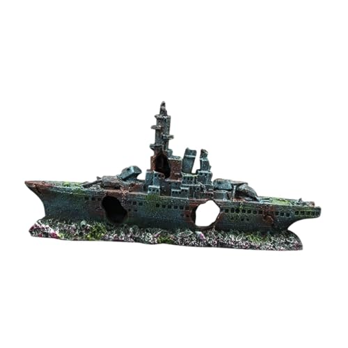 KESOTO Aquarium Dekoration Schiff Dekorative Versteckhöhle für Tischbuchhandel KESOTO Aquarium Dekoration Schiff Dekorative Versteckhöhle für Tischbuchhandel von KESOTO