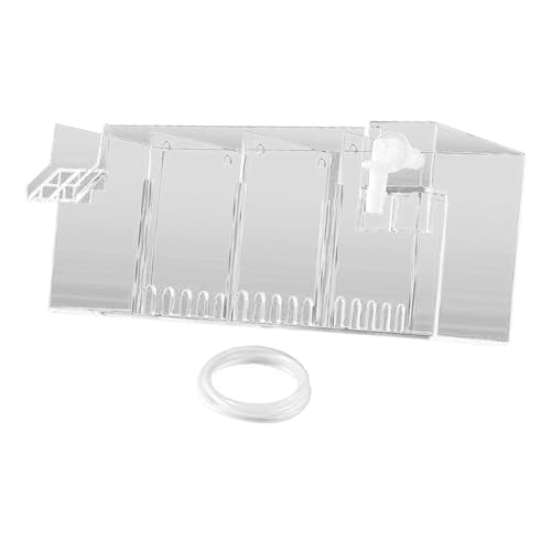 KESOTO Aquariumfilter, Fischtankfilter, zum Aufhängen am Aquariumfilter, Kleiner Fischtankfilter und Schildkrötenfilter, Klar 24x10.5x10cm KESOTO Aquariumfilter, Fischtankfilter, zum Aufhängen am Aquariumfilter, Kleiner Fischtankfilter und Schildkrötenfilter, Klar 24x10.5x10cm von KESOTO