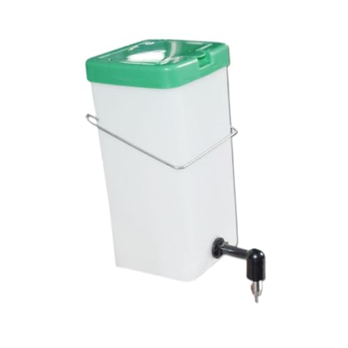 KESOTO Automatischer Hasentrinker, Trinkflasche mit Haken Und Deckel, Haustier Wasserspender, Heimtierbedarf für Hamsterküken, 1000 Ml von KESOTO