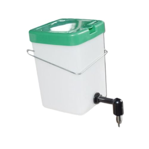 KESOTO Automatischer Hasentrinker, Trinkflasche mit Haken Und Deckel, Haustier Wasserspender, Heimtierbedarf für Hamsterküken, 600 Ml von KESOTO