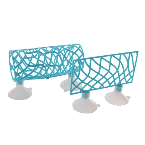 KESOTO Betta Fisch Tunnel Aquarium Ornament Garnelen Versteck Aquarium Dekor für Betta Guppies, Blau KESOTO Betta Fisch Tunnel Aquarium Ornament Garnelen Versteck Aquarium Dekor für Betta Guppies, Blau von KESOTO