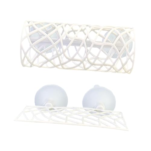 KESOTO Betta Fisch Tunnel Aquarium Ornament Garnelen Versteck Aquarium Dekor für Betta Guppies, Weiß KESOTO Betta Fisch Tunnel Aquarium Ornament Garnelen Versteck Aquarium Dekor für Betta Guppies, Weiß von KESOTO