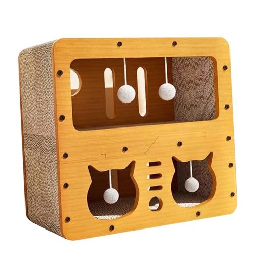 KESOTO Cat Wellpated House Lounge Bett Katzenhaus Höhlenkratzer für kleine Tiere KESOTO Cat Wellpated House Lounge Bett Katzenhaus Höhlenkratzer für kleine Tiere von KESOTO