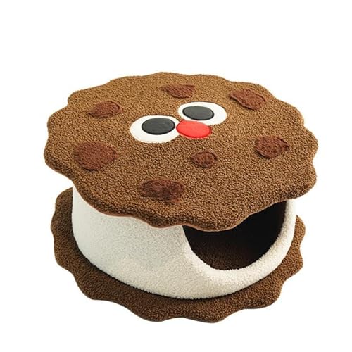 KESOTO Cookie Katzenbett Kätzchen Höhle Bett Herbst Winter Condo Katzennest für Pommerschen Chihuahua KESOTO Cookie Katzenbett Kätzchen Höhle Bett Herbst Winter Condo Katzennest für Pommerschen Chihuahua von KESOTO