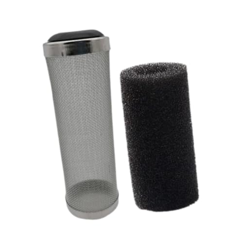 KESOTO Edelstahl Netz für Aquarien mit Schwamm, Garnelenfilter Und Fischschutz, S KESOTO Edelstahl Netz für Aquarien mit Schwamm, Garnelenfilter Und Fischschutz, S von KESOTO