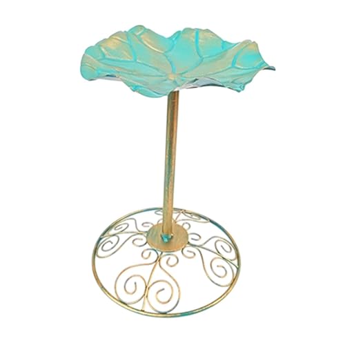 KESOTO Eisen Vogelhäuschen für Den Garten, Freistehende Skulptur, Vogelbad für Hof Und Rasen, Style A KESOTO Eisen Vogelhäuschen für Den Garten, Freistehende Skulptur, Vogelbad für Hof Und Rasen, Style A von KESOTO