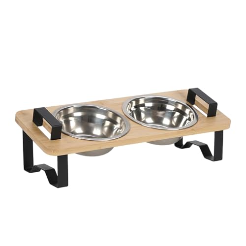 KESOTO Erhöhte Hundeschüsseln Welpenschale Wasserschale Tragbarer Erhöhter Katzenfutternapf von KESOTO