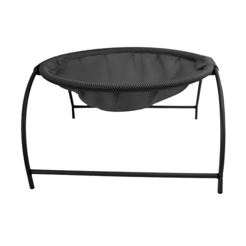 KESOTO Erhöhtes Katzenbett, Katzenhängematte, kratzfestes Schlafen, bequemes erhöhtes Katzenbett, Schwarz KESOTO Erhöhtes Katzenbett, Katzenhängematte, kratzfestes Schlafen, bequemes erhöhtes Katzenbett, Schwarz von KESOTO