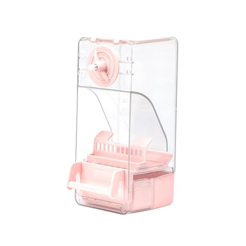 KESOTO Futterspender für Vögel, Hängend, Geeignet für Papageien Und Sittiche, Rosa KESOTO Futterspender für Vögel, Hängend, Geeignet für Papageien Und Sittiche, Rosa von KESOTO