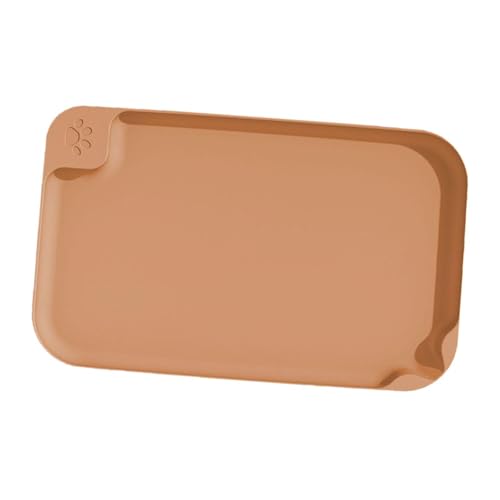 KESOTO Futterunterlage für Haustiere, Praktisch Und Stilvoll Gestaltet, orange KESOTO Futterunterlage für Haustiere, Praktisch Und Stilvoll Gestaltet, orange von KESOTO
