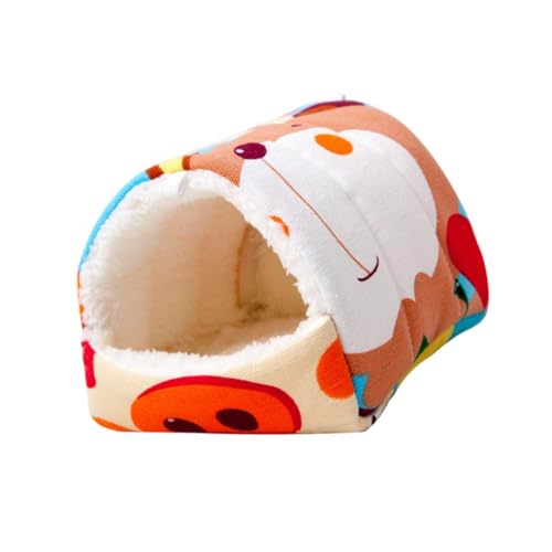 KESOTO Halbgeschlossenes Hamsternest, warmes Schlafgehege, Heimtierbedarf, Hamster, Vogel, Papagei, Nest, Orange S KESOTO Halbgeschlossenes Hamsternest, warmes Schlafgehege, Heimtierbedarf, Hamster, Vogel, Papagei, Nest, Orange S von KESOTO