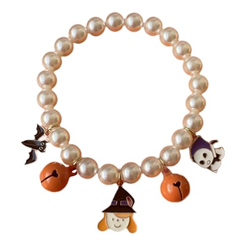 KESOTO Halloween-Halsband für Haustiere, Katzenhalsband, Halloween-Dekoration, verstellbares Hundehalsband, Kätzchen, Halloween-Halsband für Welpen, Urlaub, Style B, L KESOTO Halloween-Halsband für Haustiere, Katzenhalsband, Halloween-Dekoration, verstellbares Hundehalsband, Kätzchen, Halloween-Halsband für Welpen, Urlaub, Style B, L von KESOTO