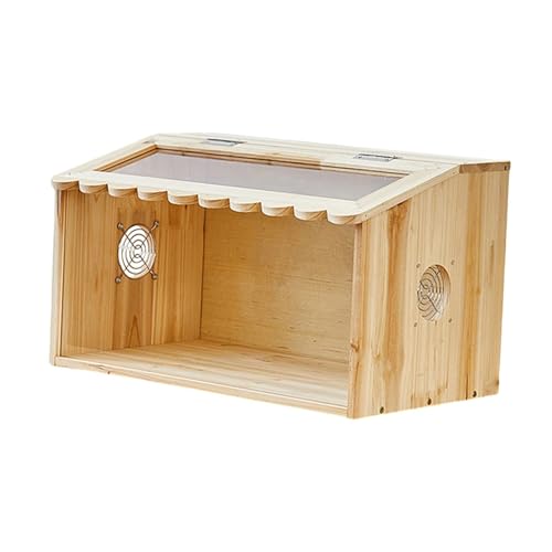 KESOTO Hamster Broodter Box Rutin Fütterungsbox Holz Mäuse Ratte Lebensraum Wachtelvögel für Chinchillas KESOTO Hamster Broodter Box Rutin Fütterungsbox Holz Mäuse Ratte Lebensraum Wachtelvögel für Chinchillas von KESOTO