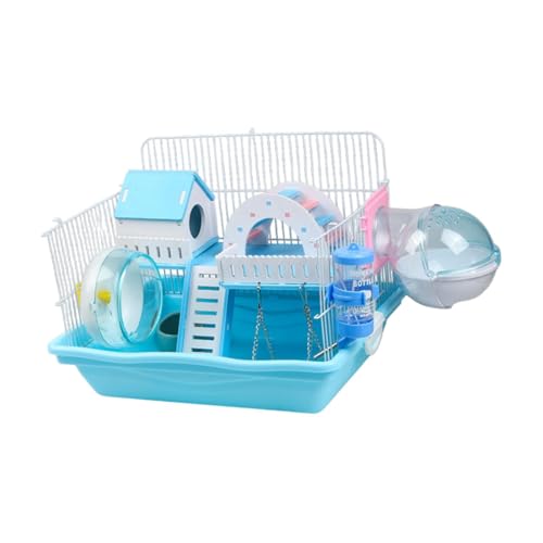 KESOTO Hamster Gerbil Käfig Meerschweinchen -Käfig Kleintierkäfig Haufen Sie Haus für Mäuse Igel Igel von KESOTO