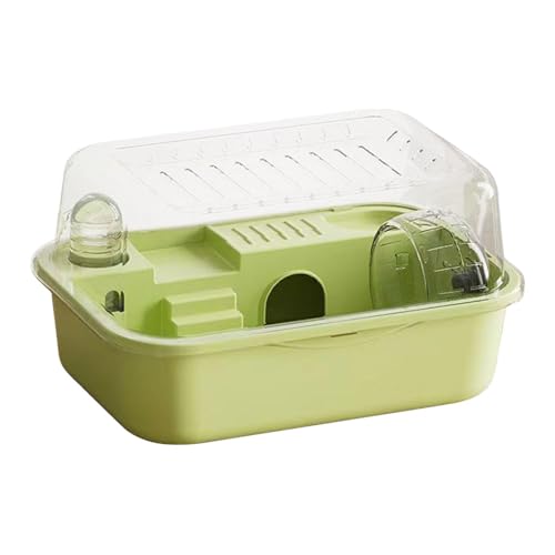 KESOTO Hamster-Lebensraum, Hamsterkäfig, tragbar, durchsichtig, Haus, Kleintierkäfig für, Mäuse, Kleintiere, Meerschweinchen, Kurzkopfgleitbeutler, GrÜn KESOTO Hamster-Lebensraum, Hamsterkäfig, tragbar, durchsichtig, Haus, Kleintierkäfig für, Mäuse, Kleintiere, Meerschweinchen, Kurzkopfgleitbeutler, GrÜn von KESOTO