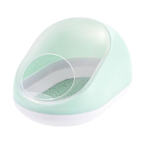 KESOTO Hamster Sandbad Behälter Chinchilla Bad Box Graben Sand Container Hamster Käfig Klar für Eichhörnchen Chinchilla Mäuse, Grün Und Weiß KESOTO Hamster Sandbad Behälter Chinchilla Bad Box Graben Sand Container Hamster Käfig Klar für Eichhörnchen Chinchilla Mäuse, Grün Und Weiß von KESOTO