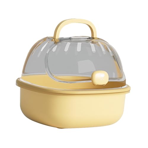KESOTO Hamster-Transportkäfig, Haustier-Auslaufkäfig, Meerschweinchen-Auslaufkäfig für Kleintiere, Gelb KESOTO Hamster-Transportkäfig, Haustier-Auslaufkäfig, Meerschweinchen-Auslaufkäfig für Kleintiere, Gelb von KESOTO