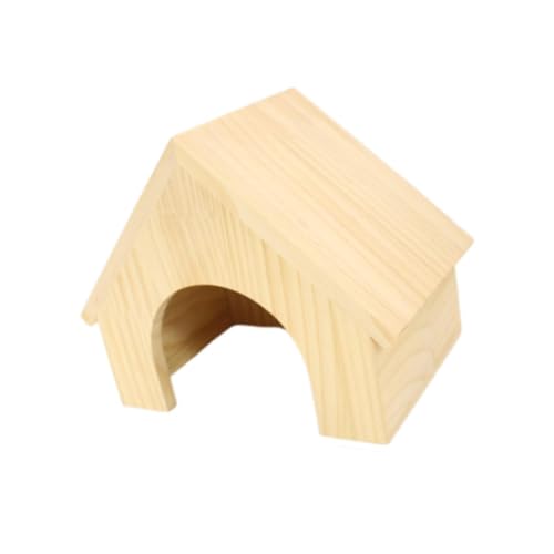 KESOTO Haus Versteck Exploration Spielzeug Holz Haustier Lebensraum für Zwerghamster, L KESOTO Haus Versteck Exploration Spielzeug Holz Haustier Lebensraum für Zwerghamster, L von KESOTO