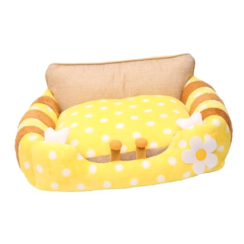 KESOTO Haustier-Couchbett, Katzensofa, Katzenbetten für Hauskatzen, Hundebett für Katzen, kleine Hunde, Welpen, L KESOTO Haustier-Couchbett, Katzensofa, Katzenbetten für Hauskatzen, Hundebett für Katzen, kleine Hunde, Welpen, L von KESOTO