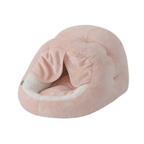 KESOTO Haustier-Schlafbett, Hundehütte, Bett, Haustier-Katzen- und Hundehüttenzubehör, halbgeschlossenes Haustier-Katzennest, Rosa KESOTO Haustier-Schlafbett, Hundehütte, Bett, Haustier-Katzen- und Hundehüttenzubehör, halbgeschlossenes Haustier-Katzennest, Rosa von KESOTO