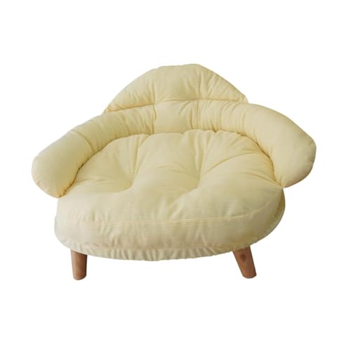KESOTO Haustiersofa mit Holzbeinen Haustiercouch Liege Hund Katzencouch Haustier Liegestuhl für Kätzchen, L KESOTO Haustiersofa mit Holzbeinen Haustiercouch Liege Hund Katzencouch Haustier Liegestuhl für Kätzchen, L von KESOTO